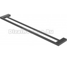 Держатель для полотенец Cezares Slider THD-80-NOP матовый черный