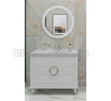 Мебель для ванной комнаты Caprigo Valletta 100 белая