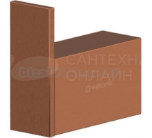 Крючок WHITECROSS Cubo CU2410CPB брашированная медь, на шурупах