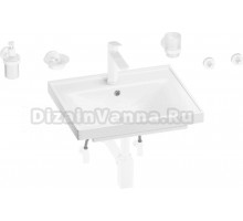 Комплект 9 в 1 Wellsee FreeDom 201006865 глянцевый белый, матовый белый