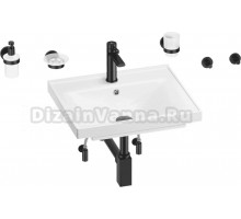 Комплект 9 в 1 Wellsee FreeDom 201006867 глянцевый белый, матовый черный