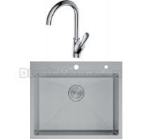 Комплект Мойка D&K DKS604504 + Смеситель Baciano DA1032441