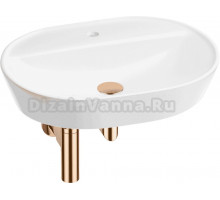 Комплект 3 в 1 Wellsee Calin 201000999 глянцевый белый, розовое золото