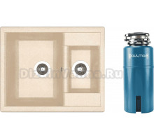 Комплект Мойка Dr. Gans Astra, 620K латте + Измельчитель Paulmark Intenso