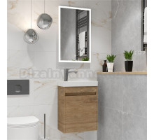 Мебель для ванной комнаты Art&Max Family-M 40 подвесная, harbor golden, с дверцей