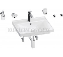 Комплект 9 в 1 Wellsee FreeDom 201006911 глянцевый белый, хром