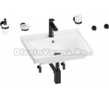 Комплект 9 в 1 Wellsee FreeDom 201006912 глянцевый белый, матовый черный