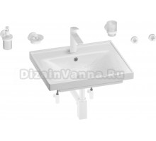 Комплект 9 в 1 Wellsee FreeDom 201006915 глянцевый белый, матовый белый