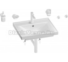 Комплект 9 в 1 Wellsee FreeDom 201006930 глянцевый белый, матовый белый