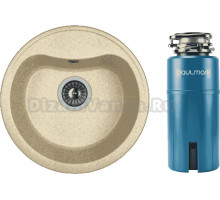 Комплект Мойка Dr. Gans Dora, терра + Измельчитель Paulmark Intenso