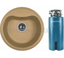 Комплект Мойка Dr. Gans Dora, терракот + Измельчитель Paulmark Intenso