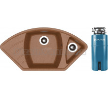 Комплект Мойка Dr. Gans Gaby, терракота + Измельчитель Paulmark Intenso