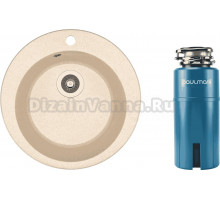 Комплект Мойка Dr. Gans Gala, латте + Измельчитель Paulmark Intenso