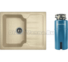 Комплект Мойка Dr. Gans Lora, 620 терра + Измельчитель Paulmark Intenso