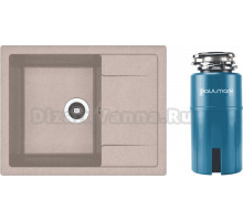 Комплект Мойка Dr. Gans Tekno, 650 терра + Измельчитель Paulmark Intenso