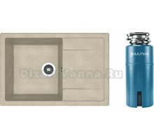 Комплект Мойка Dr. Gans Tekno, 760 дюна + Измельчитель Paulmark Intenso