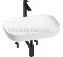 Комплект 5 в 1 Wellsee Croquis 201003962 глянцевый белый, матовый черный