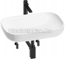 Комплект 5 в 1 Wellsee Croquis 201003967 глянцевый белый, матовый черный