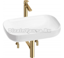 Комплект 5 в 1 Wellsee Croquis 201003973 глянцевый белый, золото