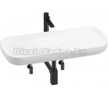 Комплект 5 в 1 Wellsee Croquis 201004017 глянцевый белый, матовый черный