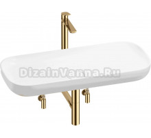 Комплект 5 в 1 Wellsee Croquis 201004023 глянцевый белый, золото