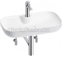 Комплект 5 в 1 Wellsee Croquis 2.0 201004076 глянцевый белый, хром