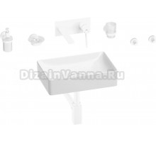 Комплект 8 в 1 Wellsee Pure BY Wellsee 201006305 глянцевый белый, матовый белый, С ВНУТРЕННЕЙ ЧАСТЬЮ