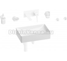 Комплект 8 в 1 Wellsee Pure BY Wellsee 201006350 глянцевый белый, матовый белый, С ВНУТРЕННЕЙ ЧАСТЬЮ