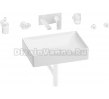 Комплект 8 в 1 Wellsee Pure BY Wellsee 201006405 глянцевый белый, матовый белый, С ВНУТРЕННЕЙ ЧАСТЬЮ