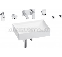 Комплект 8 в 1 Wellsee Pure BY Wellsee 201006441 глянцевый белый, хром, С ВНУТРЕННЕЙ ЧАСТЬЮ