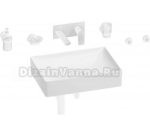 Комплект 8 в 1 Wellsee Pure BY Wellsee 201006445 глянцевый белый, матовый белый, С ВНУТРЕННЕЙ ЧАСТЬЮ