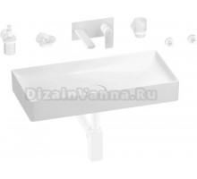 Комплект 8 в 1 Wellsee Pure BY Wellsee 201006485 глянцевый белый, матовый белый, С ВНУТРЕННЕЙ ЧАСТЬЮ