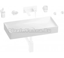 Комплект 8 в 1 Wellsee Pure BY Wellsee 201006490 глянцевый белый, матовый белый, С ВНУТРЕННЕЙ ЧАСТЬЮ