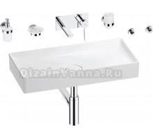 Комплект 8 в 1 Wellsee Pure BY Wellsee 201006526 глянцевый белый, хром, С ВНУТРЕННЕЙ ЧАСТЬЮ