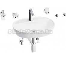 Комплект 9 в 1 Wellsee Calin 201005591 глянцевый белый, хром