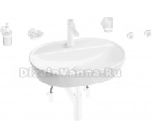 Комплект 9 в 1 Wellsee Calin 201005615 глянцевый белый, матовый белый