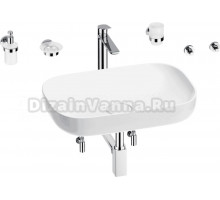 Комплект 9 в 1 Wellsee Croquis 201005646 глянцевый белый, хром