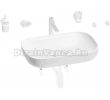 Комплект 9 в 1 Wellsee Croquis 201005655 глянцевый белый, матовый белый