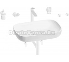 Комплект 9 в 1 Wellsee Croquis 201005670 глянцевый белый, матовый белый