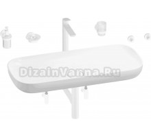 Комплект 9 в 1 Wellsee Croquis 201005770 глянцевый белый, матовый белый