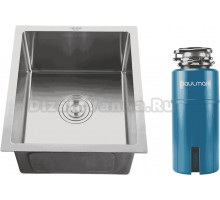 Комплект Мойка Melana H4453 сатин + Измельчитель Paulmark Intenso