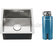 Комплект Мойка Melana ProfLine R4444H, сатин + Измельчитель Paulmark Intenso