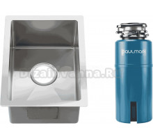 Комплект Мойка Melana R3344H + Измельчитель Paulmark Intenso I-PRO 1000