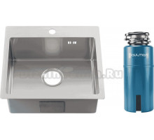 Комплект Мойка Melana R48544H + Измельчитель Paulmark Intenso I-800