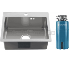 Комплект Мойка Melana R5040H + Измельчитель Paulmark Intenso I-PRO 1000