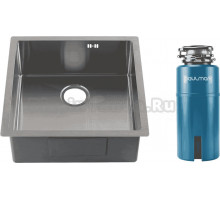 Комплект Мойка Melana R5050W + Измельчитель Paulmark Intenso I-800