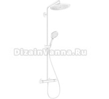 Душевая стойка Hansgrohe Croma Select S 280 1jet 26891700 матовый белый