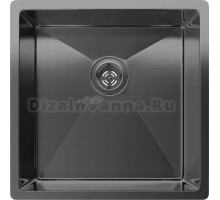 Мойка кухонная Rivelato Rinox 4444 UN PVD black