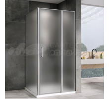 Душевой уголок Abber Sonnenstrand AG04100MS-S90M 100x90, профиль хром, стекло матовое