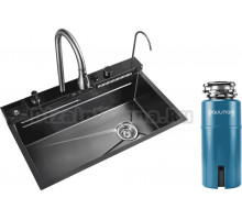 Комплект Профсан PSM-9951GR графит + Измельчитель Paulmark Intenso